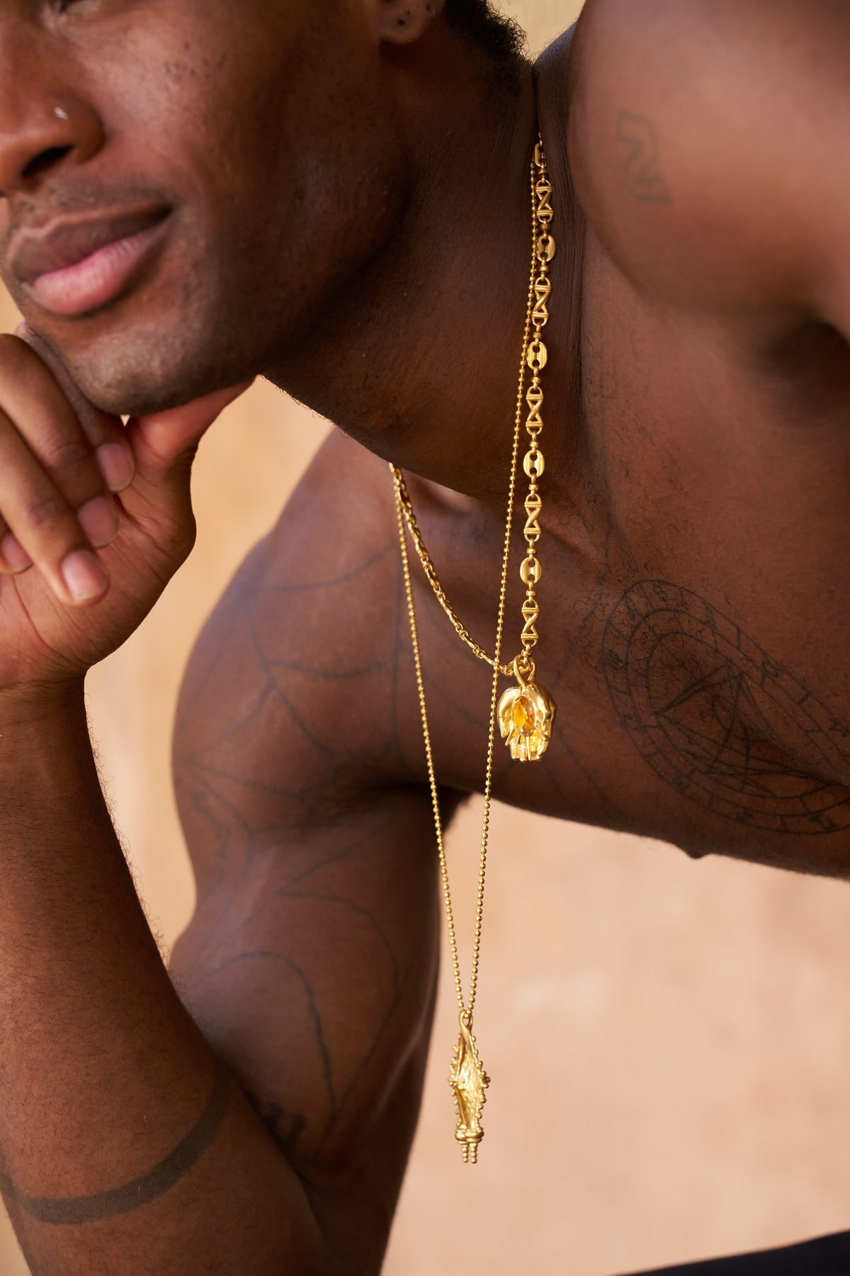 CAURI — Sacred Pendant styled with complementary pieces