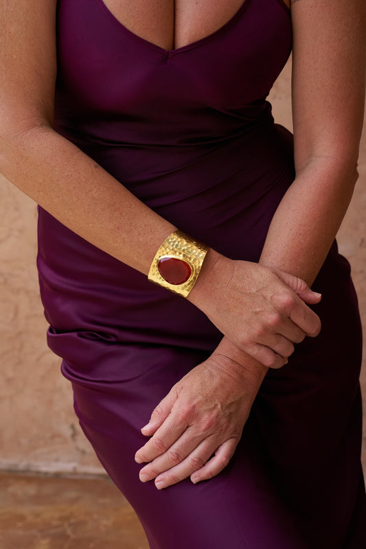 Sacred Carnelian Cuff